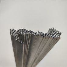 Aluminium Brazing Extruded Channel Multi Port Tube Pipe